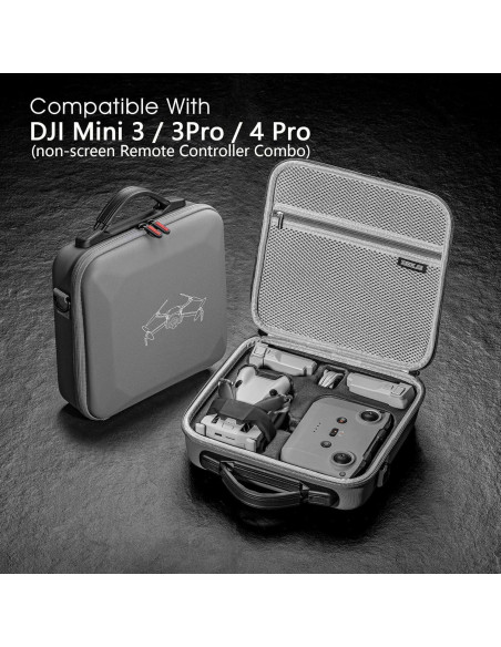 Funda para DJI Mini 4 Pro y Mini 3 Pro con Correa - Impermeable Funda para DJI Mini 4 Pro y Mini 3 Pro con Correa - Impermeable