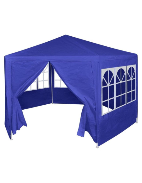 Carpa Hexagonal ANYCHOLE Azul 2m x 2m con 6 Paredes Carpa Hexagonal ANYCHOLE Azul 2m x 2m con 6 Paredes