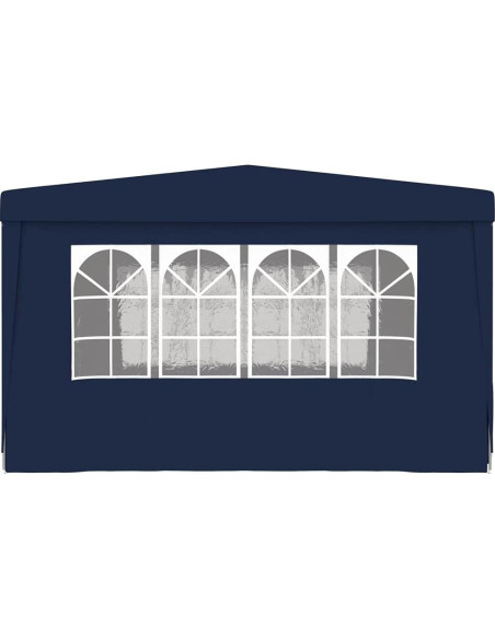 Carpa Profesional ZQQLVOO 4x4m Azul con Paredes Laterales Carpa Profesional ZQQLVOO 4x4m Azul con Paredes Laterales