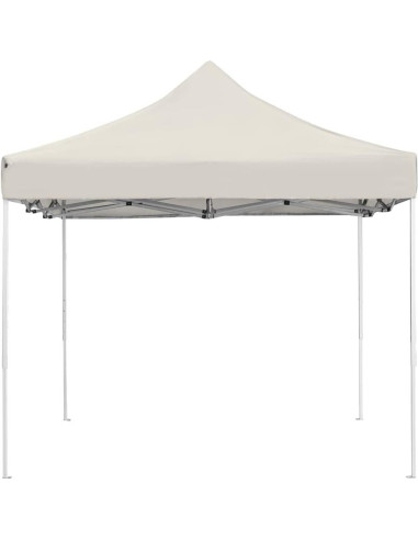 Carpa Plegable Profesional MOBCANT 4.3x2.9m Impermeable Crema