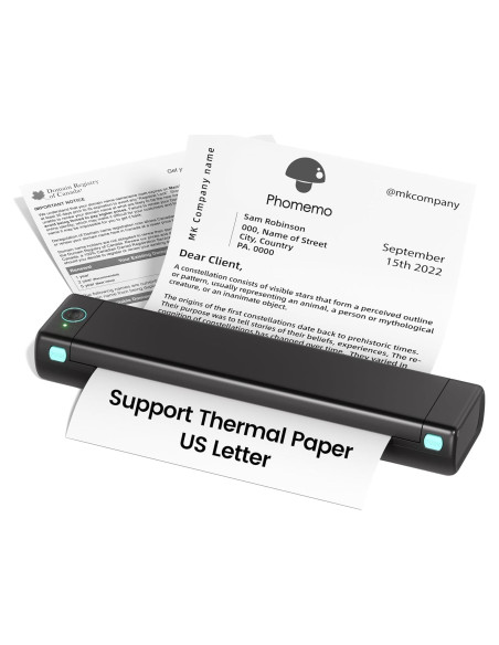 Impresora Portátil Phomemo M08F Bluetooth Térmica 203DPI Impresora Portátil Phomemo M08F Bluetooth Térmica 203DPI
