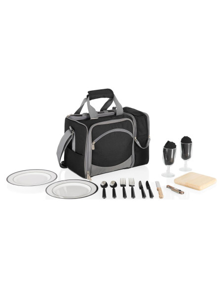 Cesta de Picnic Malibu Cooler PICNIC TIME para 2, Aislada Cesta de Picnic Malibu Cooler PICNIC TIME para 2, Aislada