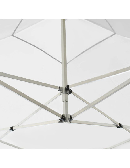 Carpa Plegable HXUHUWS 2.99m x 2.99m Impermeable Blanca Carpa Plegable HXUHUWS 2.99m x 2.99m Impermeable Blanca