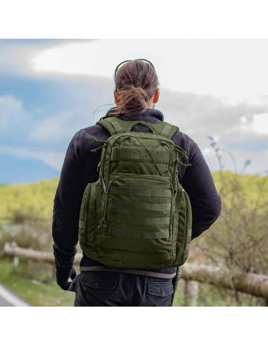 Mochila Táctica Mardingtop 40L Verde Ejército para Senderismo