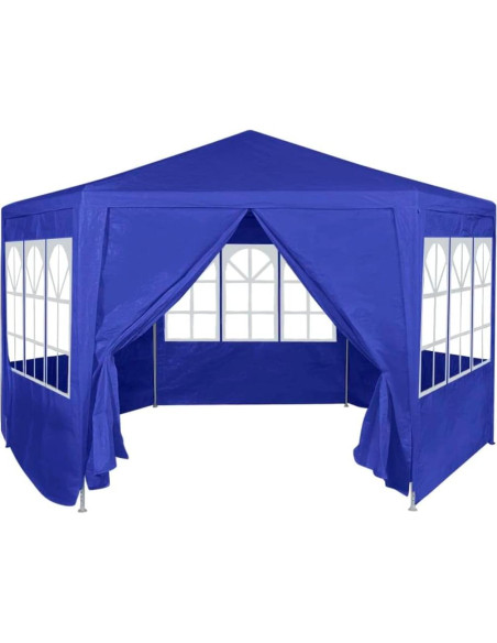 Carpa Hexagonal QJBSAVVA 2.0x2.0m Azul con 6 Paredes Carpa Hexagonal QJBSAVVA 2.0x2.0m Azul con 6 Paredes