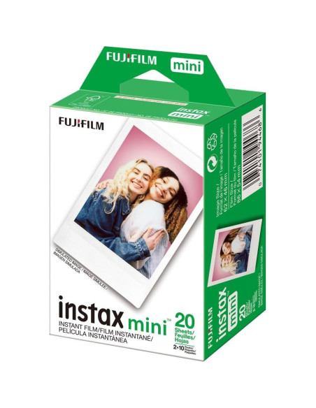 Película Instantánea Fujifilm Instax Mini 20 Exposiciones + Paño Película Instantánea Fujifilm Instax Mini 20 Exposiciones + Paño