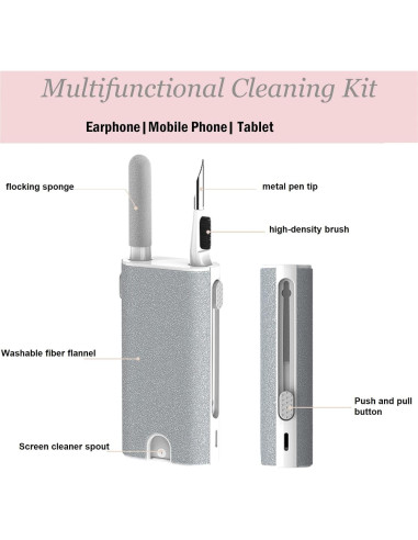 Kit de Limpieza Multi-Funcional Esteguen para Airpods y Electrónicos