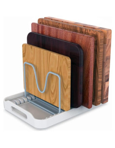 Organizador de Tapas de Olla EVERIE Ajustable 26.9x19.1 cm 2