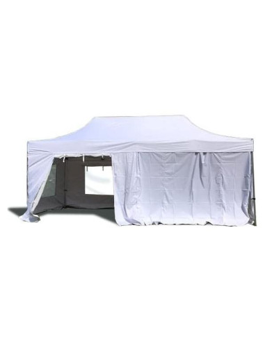 Kit de Pared Lateral TentandTable 10x6m con Ventana y Puerta