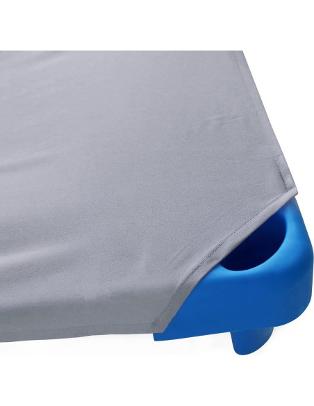 Sábana para Cuna Biloban Gris Microfibra 58x102 cm 2 Piezas Sábana para Cuna Biloban Gris Microfibra 58x102 cm 2 Piezas