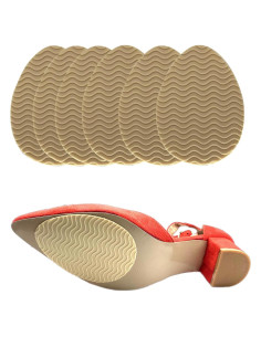 Protectores de Suela Antideslizantes ZBLGO Beige 3 Pares