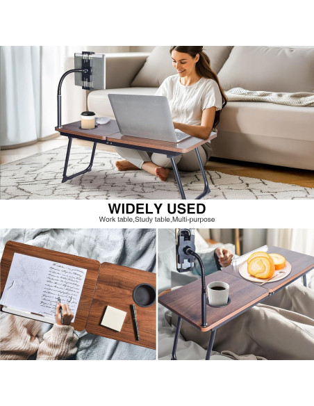 Escritorio Portátil Wishacc con Soporte para Teléfono Plegable Escritorio Portátil Wishacc con Soporte para Teléfono Plegable