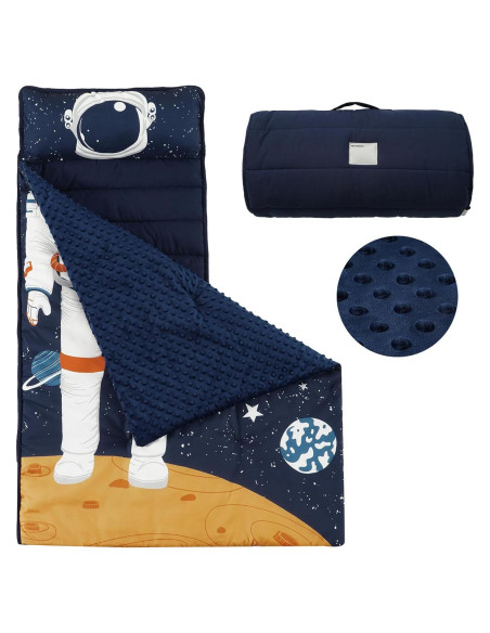 Manta de Siesta para Niños PHF Astronauta 127x51cm con Almohada Manta de Siesta para Niños PHF Astronauta 127x51cm con Almohada
