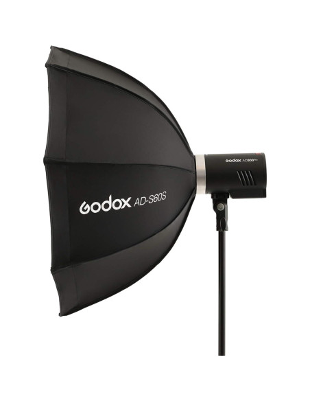 Softbox Godox AD-S60S 60 cm Portátil para Flash AD400Pro AD300Pro Softbox Godox AD-S60S 60 cm Portátil para Flash AD400Pro AD300Pro