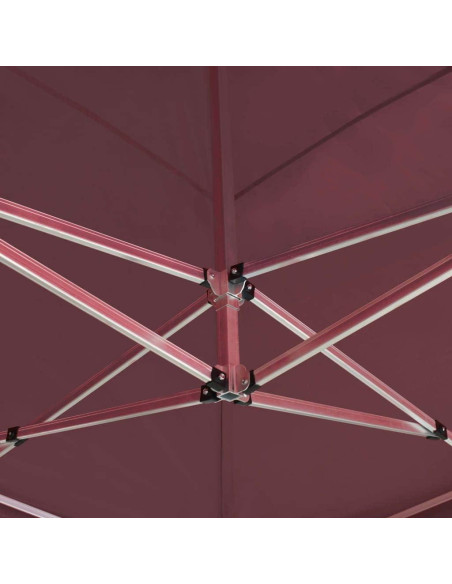 Carpa Plegable para Fiestas FEMICON 6x3m Impermeable Rojo Vino Carpa Plegable para Fiestas FEMICON 6x3m Impermeable Rojo Vino