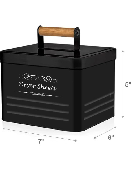 Soporte para Hojas de Secadora ELITAPRO - Metal Negro 17.78x12.7cm Soporte para Hojas de Secadora ELITAPRO - Metal Negro 17.78x12.7cm