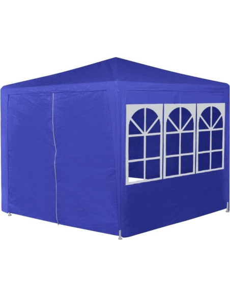 Carpa Gazebo Hexagonal ZQQLVOO 2.01m x 2.01m Azul Carpa Gazebo Hexagonal ZQQLVOO 2.01m x 2.01m Azul