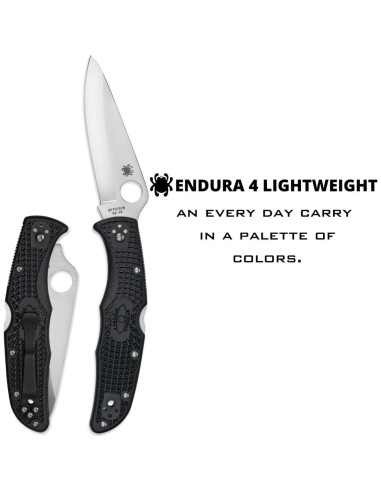 Cuchillo Plegable Spyderco Endura 4 Lightweight 9.65 cm