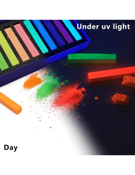 Pasteles Suaves Neón Artecho 12 Colores para Dibujar Pasteles Suaves Neón Artecho 12 Colores para Dibujar