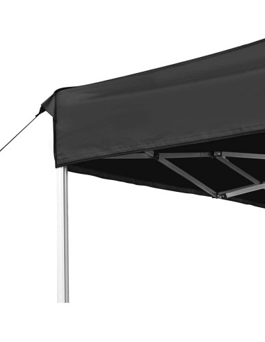 Carpa Plegable Profesional ZQQLVOO 4.3m x 2.9m Antracita