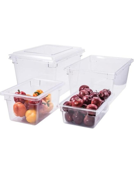 Caja de Almacenamiento de Alimentos Winco PFSH-3 30.5x45.7x8.9 cm Caja de Almacenamiento de Alimentos Winco PFSH-3 30.5x45.7x8.9 cm
