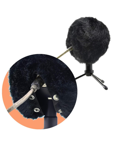 Cubierta de Viento para Micrófono Blue Snowball ICE - SUNMON Cubierta de Viento para Micrófono Blue Snowball ICE - SUNMON