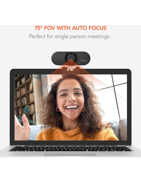 Cámara Web NUROUM V15AF 2K HD Autofocus Doble Micrófono Cámara Web NUROUM V15AF 2K HD Autofocus Doble Micrófono