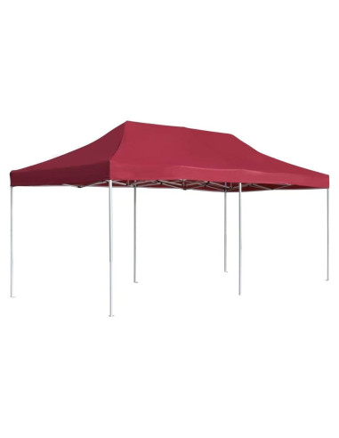 Carpa Plegable Profesional HXUHUWS 1.75x0.88m Impermeable Rojo