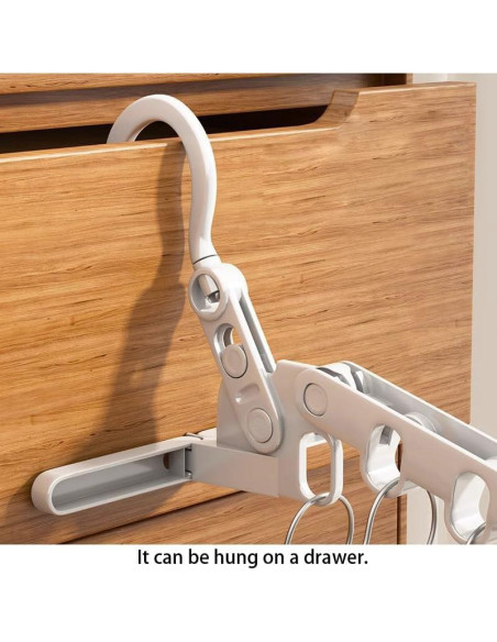 Soporte Plegable Portátil WaWacomp para Secar Ropa + 5 Perchas Soporte Plegable Portátil WaWacomp para Secar Ropa + 5 Perchas