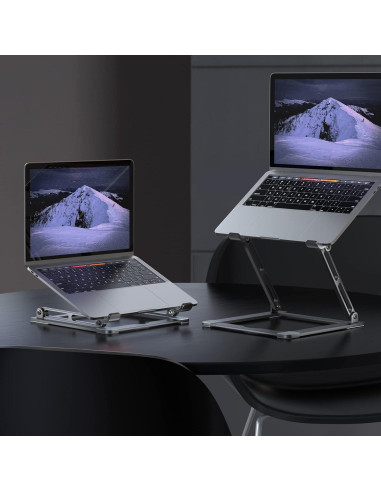 Soporte para Laptop VIGLT Ajustable Ergonomico Gris 10-17.3"