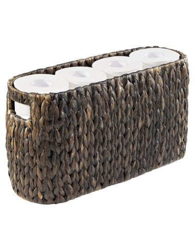 Cesta de Almacenamiento de Papel Higiénico 84ECO 6 Rollos Espresso