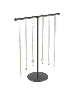 Organizador de Joyería Ausalivan Negro Soporte de Collares y Pulseras