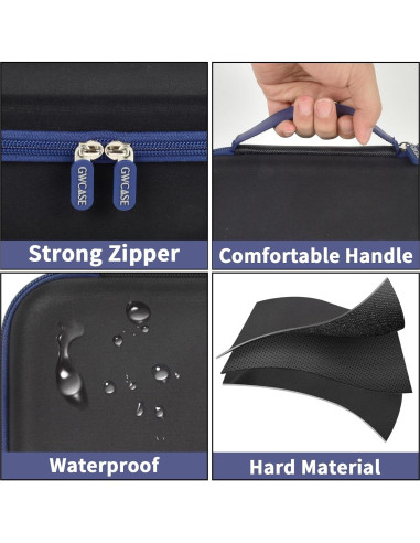Funda de Almacenamiento para Etiquetadora Brother P-Touch Negra