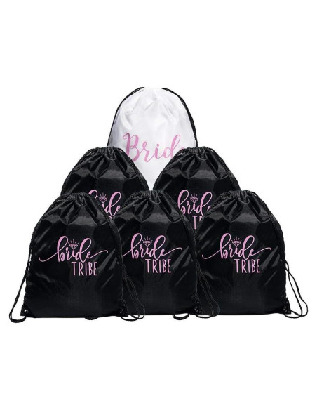 Conjunto de Bolsas de Regalo Anderson para Novias - 6 Piezas Conjunto de Bolsas de Regalo Anderson para Novias - 6 Piezas
