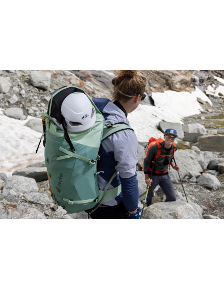 Mochila Deuter Guide 24L Redwood-Papaya para Montañismo Mochila Deuter Guide 24L Redwood-Papaya para Montañismo