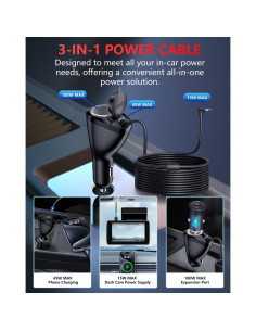 Cámara Dash Doble 4K Faninso H200 Pro con GPS y WiFi 2