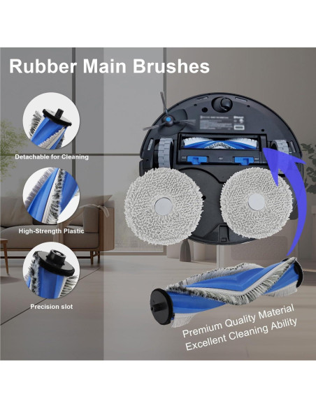 21 Piezas Accesorios Feilifan para ECOVACS DEEBOT T30S 21 Piezas Accesorios Feilifan para ECOVACS DEEBOT T30S