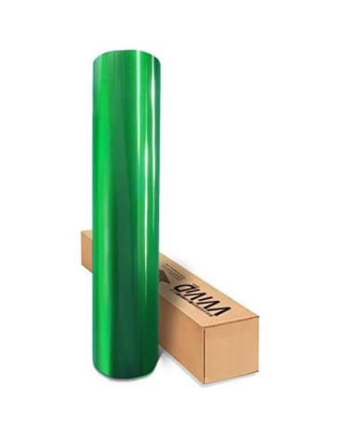 Vinilo Envoltura de Coche VViViD Liquid Metal Verde 0.30m x 1.52m