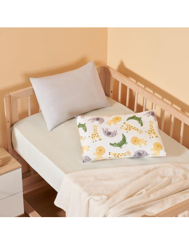 Fundas de Almohada TILLYOU para Niños 33x46 cm Paquete de 2