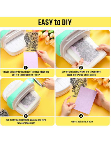 Mumufy 20 Carpetas de Relieve para Tarjetas DIY Clásico