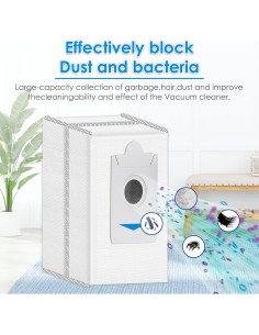 Bolsas de Polvo de Reemplazo COWINORY para ECOVACS DEEBOT T30S - 12 Piezas 2