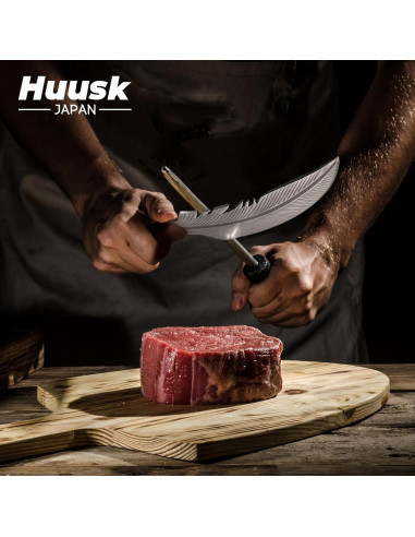Cuchillo Huusk de Pluma Afilada 36.83 cm Acero Carbono
