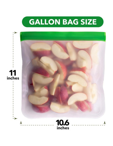 Bolsas Reutilizables para Congelador GREENZLA 8 Unidades 30.28L
