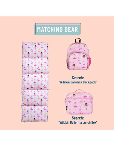 Sofá Cama para Niños Wildkin Bailarina - 220.98x68.58 cm