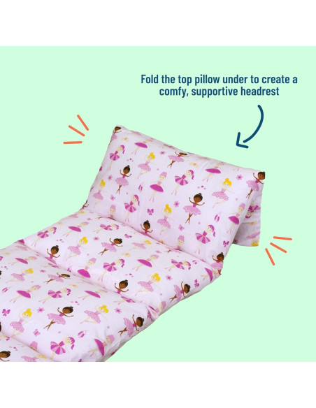 Sofá Cama para Niños Wildkin Bailarina - 220.98x68.58 cm Sofá Cama para Niños Wildkin Bailarina - 220.98x68.58 cm