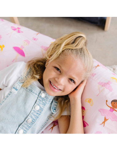 Sofá Cama para Niños Wildkin Bailarina - 220.98x68.58 cm