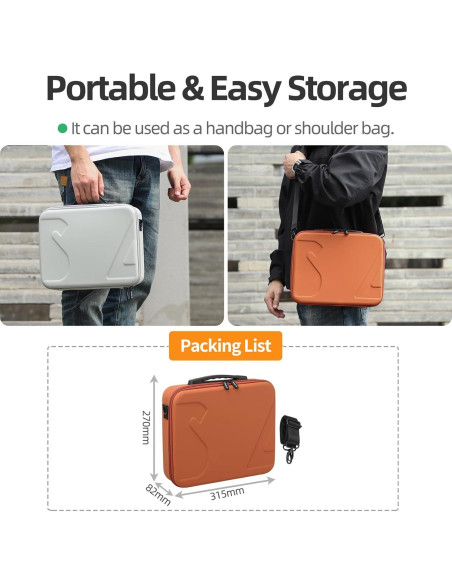 Funda de Viaje para DJI Flip - Bolsa Portátil Negra con Capacidad para Controlador y Accesorios Funda de Viaje para DJI Flip - Bolsa Portátil Negra con Capacidad para Controlador y Accesorios