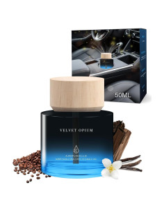 Ambientador de Auto Wellington Vainilla Ámbar 50ml Diseño Taza