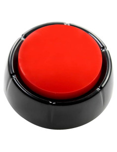 Botón Grabable Rojo Netual 30 Segundos para Mascotas y Oficina