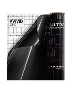 Vinilo para Manualidades VViViD DECO65 Negro Brillante 1.52m x 0.30m